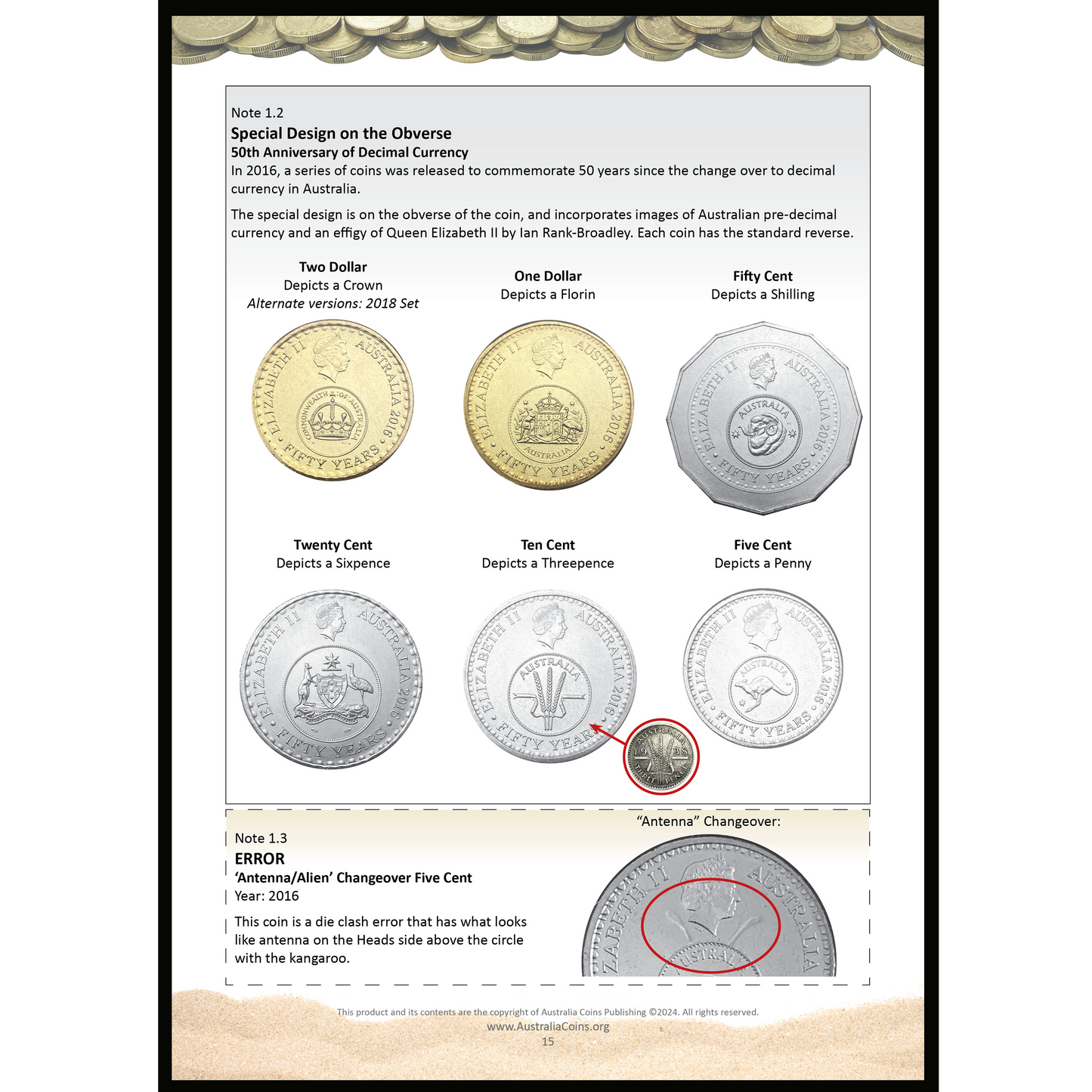 Pirate Guide to Collecting Australian Coins DIGITAL eBook 2024-2025 edition